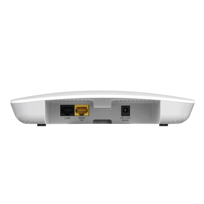 Dual Ethernet LAN/WAN active IEEE 802.3af/at PoE in, (Optional) Barrel 12 V 2.5 A Power