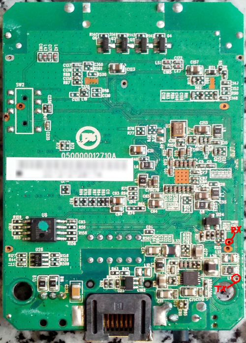 Netgear WNCE2001 serial pinout Netgear WNCE2001 serial pinout