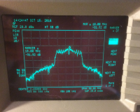 Image of analysis of the 20MHz signal at txpower 2700