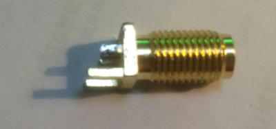 Image of RP-SMA connector with cut pins