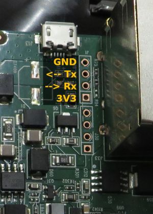 airCube ISP serial connector