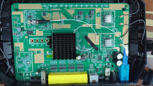 The serial pinout of the BT-G711AX board