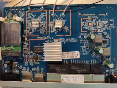 ZBT WG3526 board from an Cioswi CSW-WR646 Router